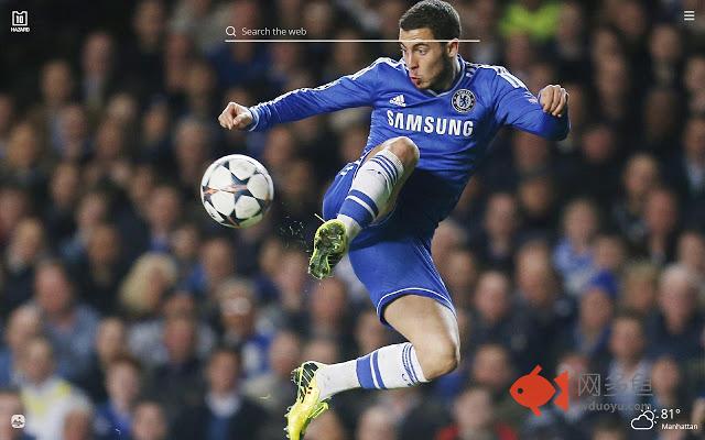 Eden Hazard HD Wallpapers New Tab Theme