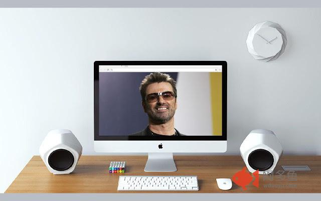 Wallpaper George Michael New Tab