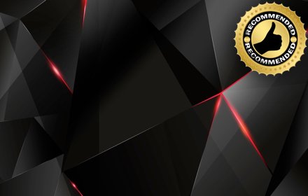 Black Red Shards Wallpaper New Tab Theme插件截图