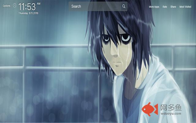 Death Note wallpapers New Tab插件截图