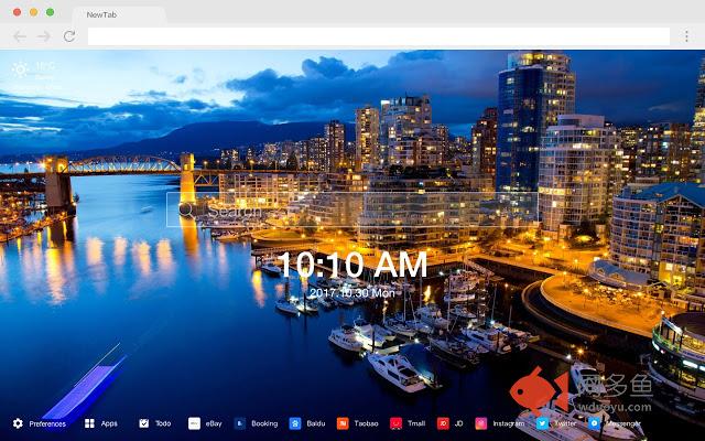 码头 新标签页 高清壁纸 热门壁纸 主题