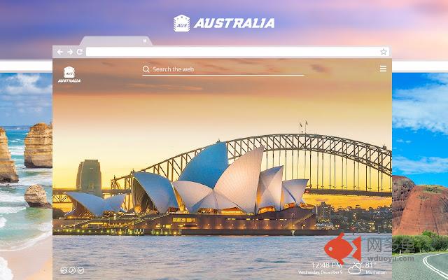 Australia HD Wallpapers New Tab Theme