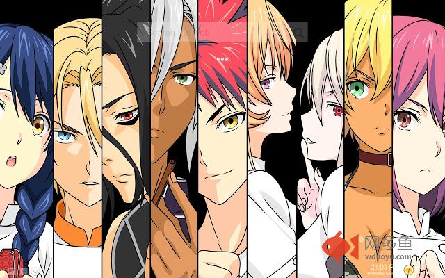 Food Wars Shokugeki no Soma HD Backgrounds