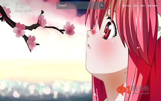 Elfen Lied Wallpapers for New Tab 