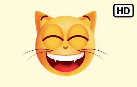 Funny Cat Emoji HD Wallpapers New Tab Theme插件截图