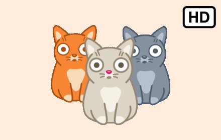Funny Lively Cats New Tab Theme插件截图