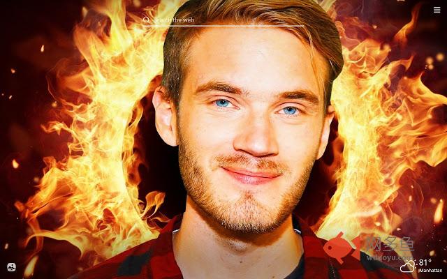 Pewdiepie HD Wallpapers New Tab Theme