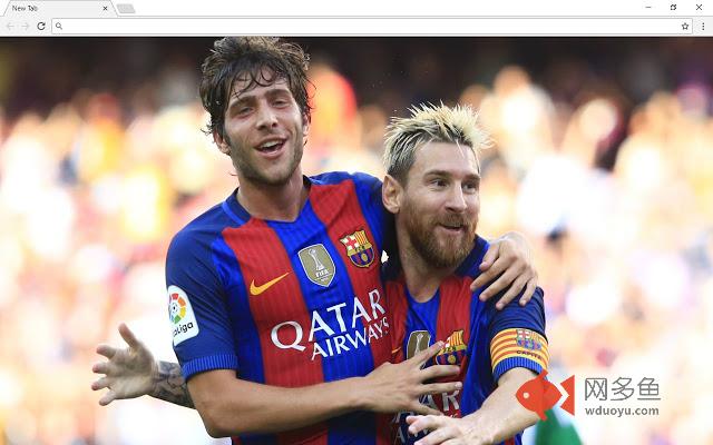 Barcelona New Tab Page