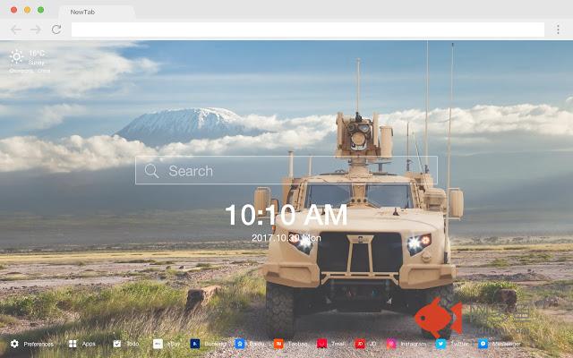 轻型战术车辆 汽车 军事 高清 新标签 主题