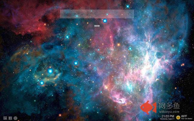 Galaxy Space NewTab
