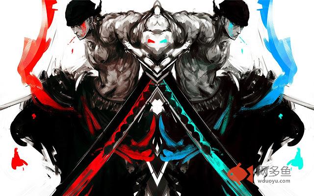 Roronoa Zoro Themes & New Tab