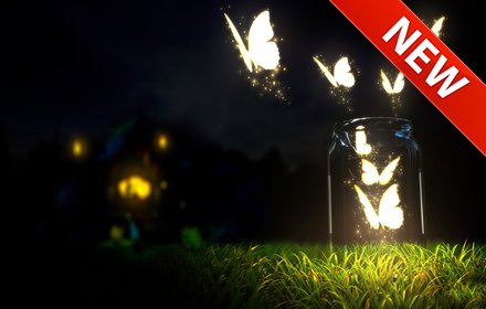 Butterfly Themes NewTab HD插件截图