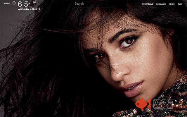 Camila Cabello Wallpapers FullHD New Tab插件截图