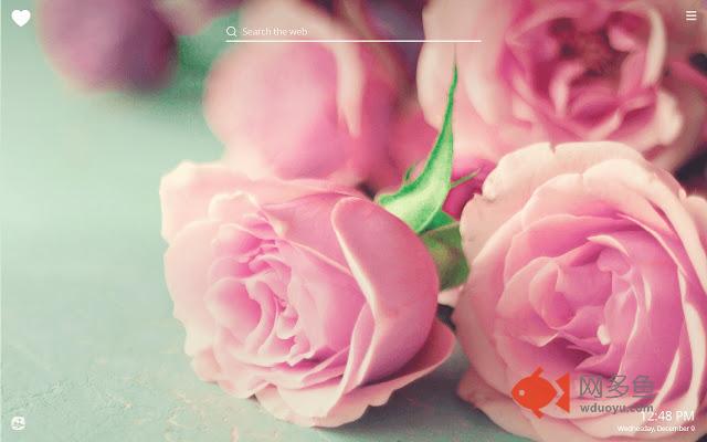 Girly Flowers HD Wallpapers New Tab Theme