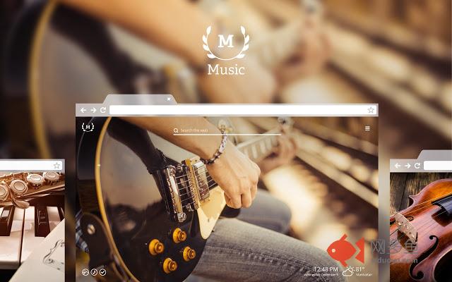 Music HD Wallpapers New Tab Theme