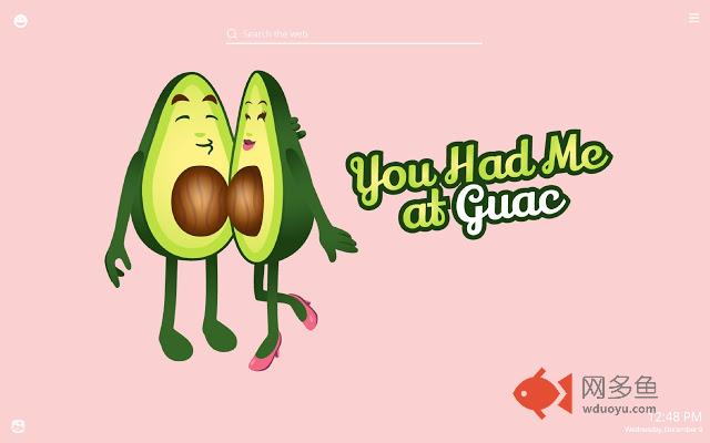 Funny Avocado HD Wallpapers New Tab Theme