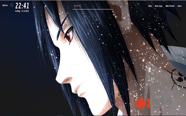 Sasuke Uchiha Wallpapers HD for NewTab插件截图