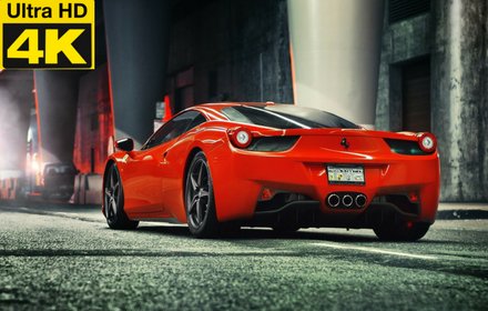 Ferrari Cars New Tab插件截图