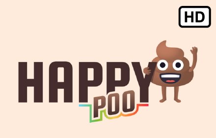 Happy Poo Emoji HD Wallpapers New Tab Theme插件截图