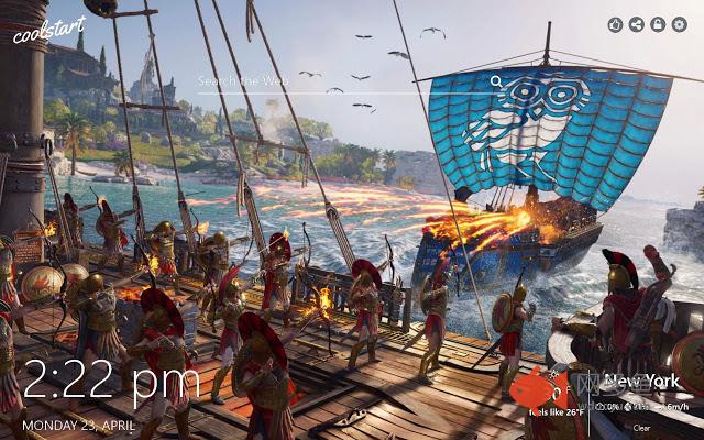 Assassin's Creed Odyssey HD Wallpapers Theme