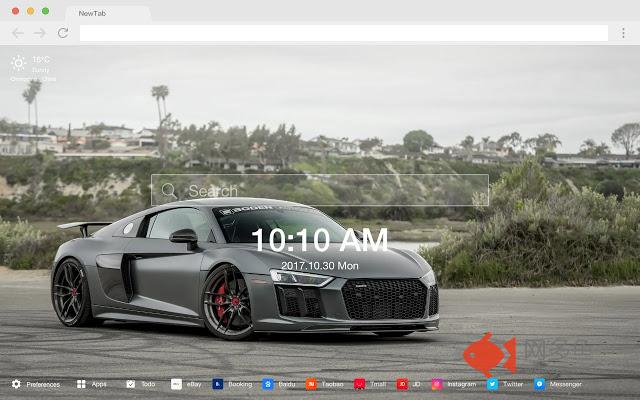  奥迪R8 新标签页 高清壁纸 热门壁纸 主题