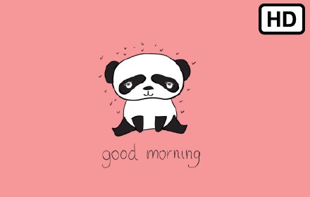 Cute Panda HD Wallpapers New Tab Theme插件截图