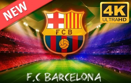 FC Barcelona HD Wallpapers New Tab Theme插件截图