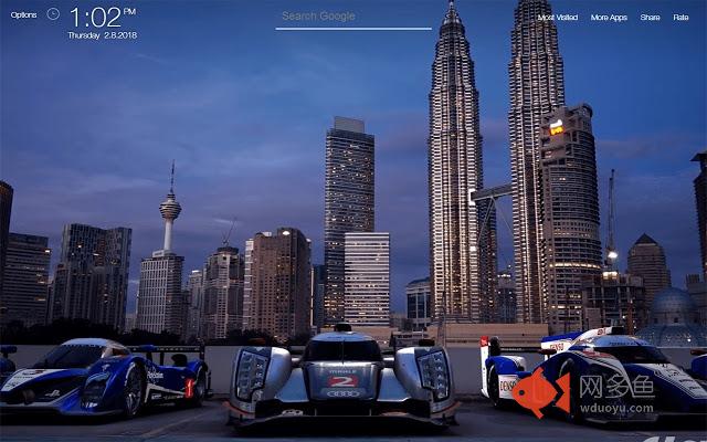 Gran Turismo Sport FullHD New Tab Wallpapers插件截图