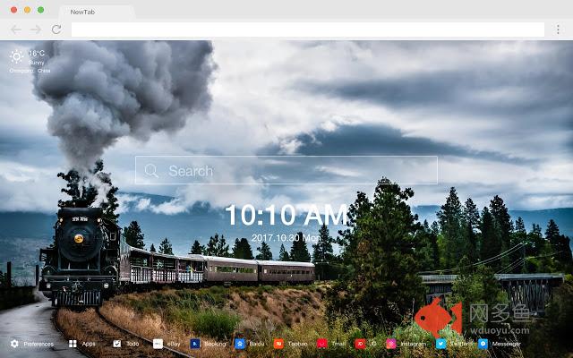 HDR 新标签页 高清壁纸 热门壁纸 主题