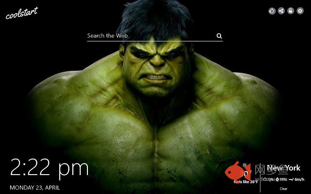 Hulk HD Wallpapers  Marvel New Tab Theme