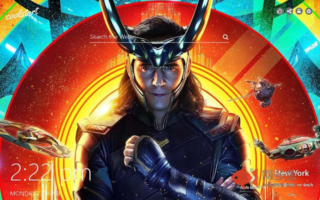 Loki HD Wallpapers Thor Marvel New Tab Theme