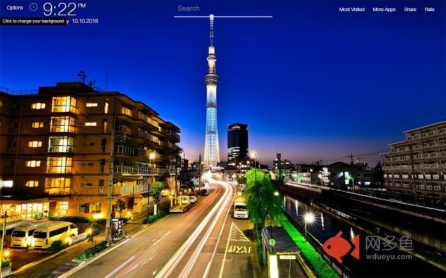 Time lapse Wallpapers FullHD New Tab插件截图