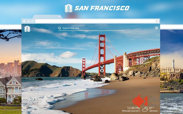 San Francisco HD Wallpaper New Tab Theme