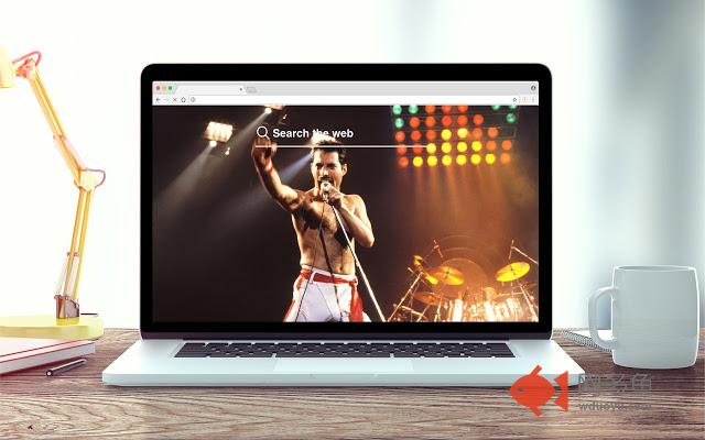 Freddie Mercury Wallpapers New Tab Theme