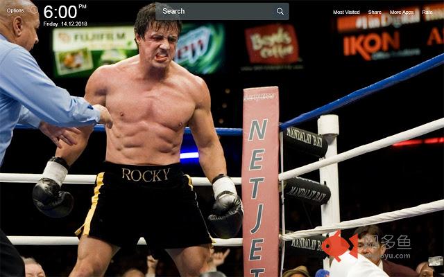 Rocky Balboa Wallpapers Theme New Tab