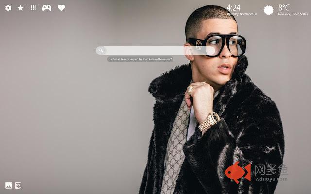 Caro Bad Bunny Wallpaper HD Theme插件截图