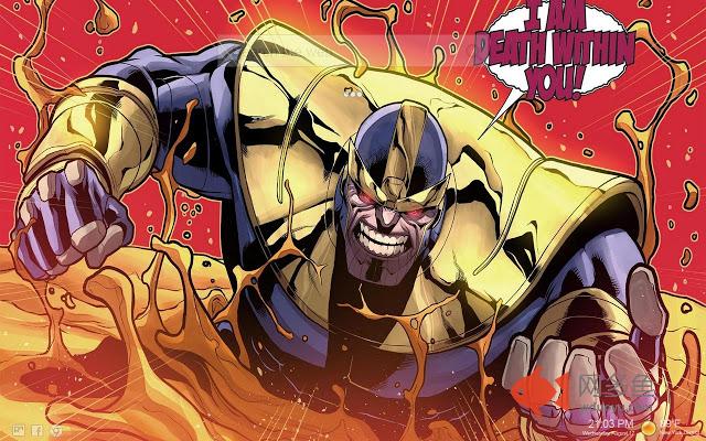 Thanos Marvel NewTab Themes