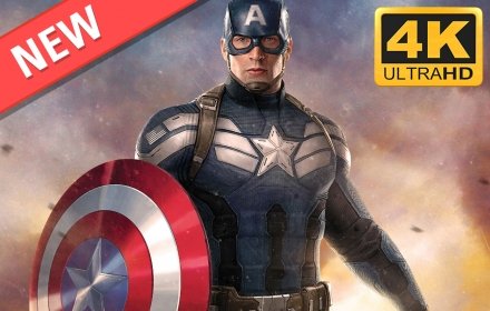 Captain America HD Wallpapers Marvel Theme插件截图