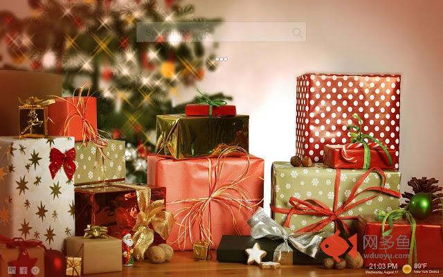Christmas Gifts NewTab HD Backgrounds Men