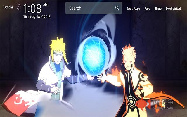 Naruto Shippuden Wallpapers for New Tab 