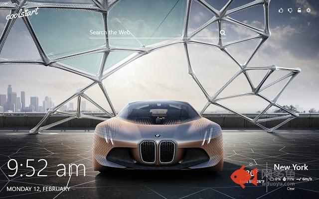 Concept Cars HD Wallpapers New Tab Theme