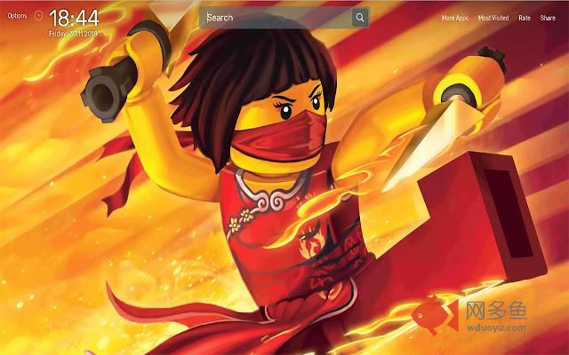 Ninjago Movie Wallpapers NewTab Theme