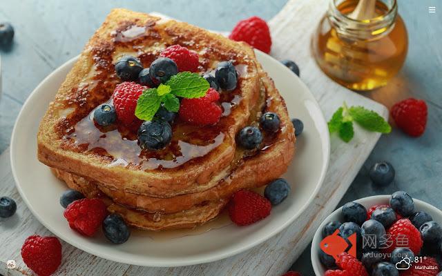 French Toast HD Wallpapers New Tab Theme