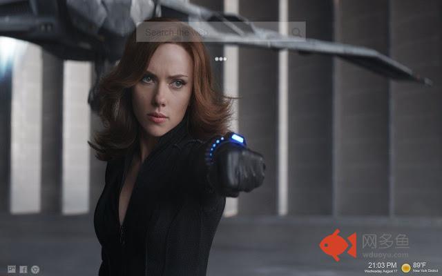 Black Widow Movie Wallpapers New Tab
