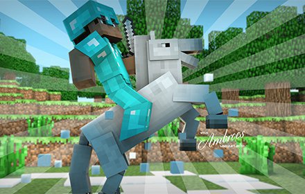 Minecraft Backgrounds New Tab插件截图