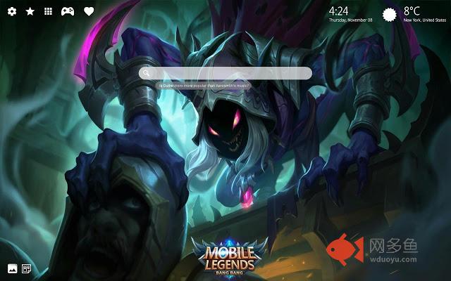 Mobile Legends Bang Bang Chrome Theme插件截图
