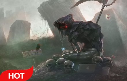 Grim Reaper Wallpapers Tab HD插件截图