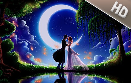 Love HD Wallpapers New Tab插件截图