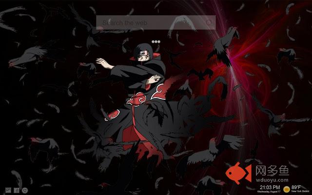 Itachi Uchiha New Tab