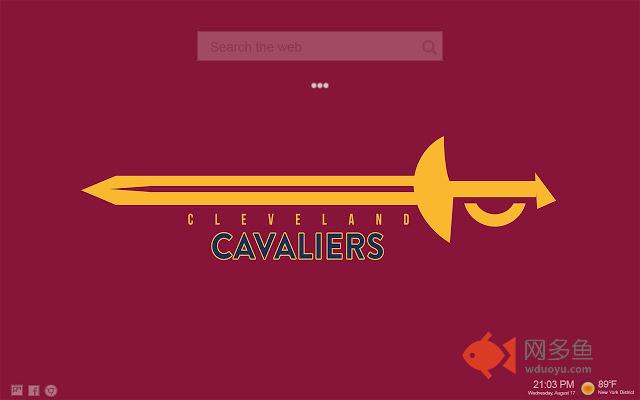 Cleveland Cavaliers Themes Tab